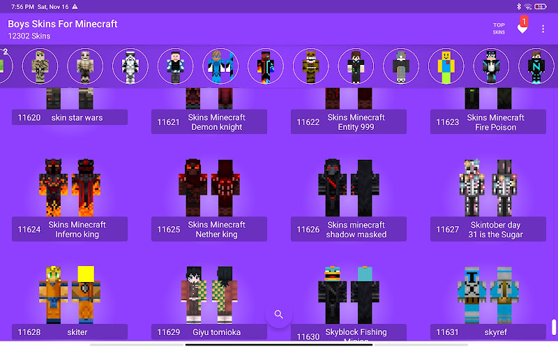 Boys Skins For Minecraft PE 5
