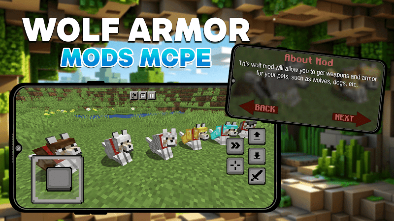 Wolf Armor Mod for Minecraft 3