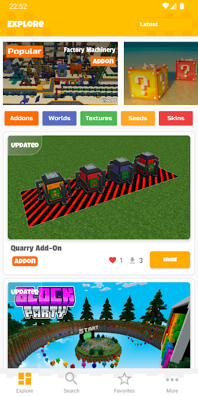 Addons for Minecraft Bedrock 2