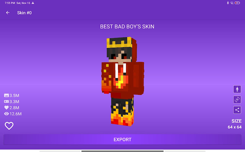 Boys Skins For Minecraft PE 6