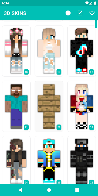 Skins for Craftsman, Minecraft 4