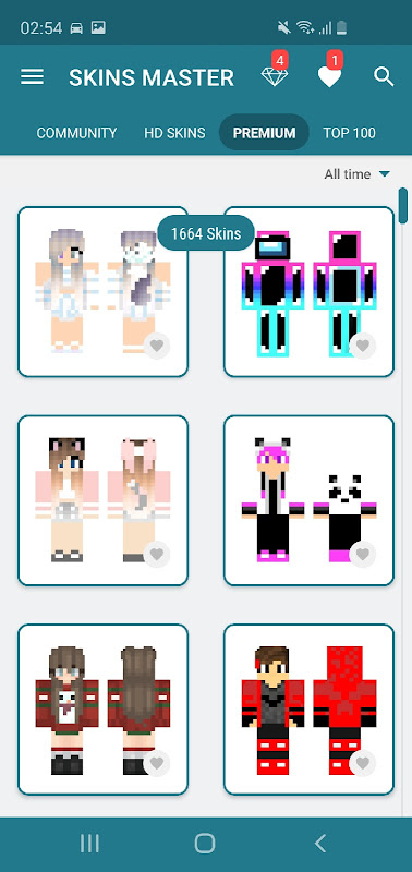 Skins-MASTER for Minecraft 2