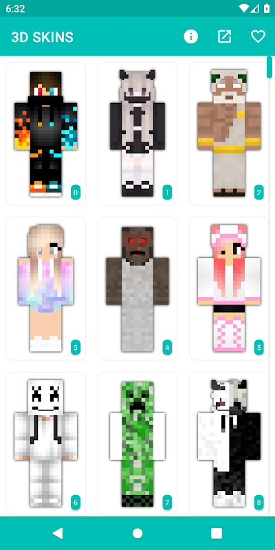 Skins for Craftsman, Minecraft 1