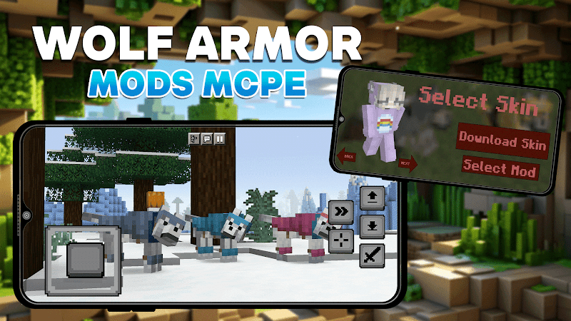 Wolf Armor Mod for Minecraft 5