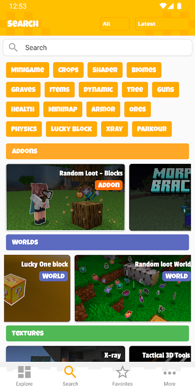 Addons for Minecraft Bedrock 4