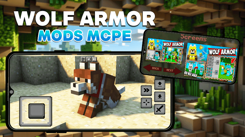 Wolf Armor Mod for Minecraft 4